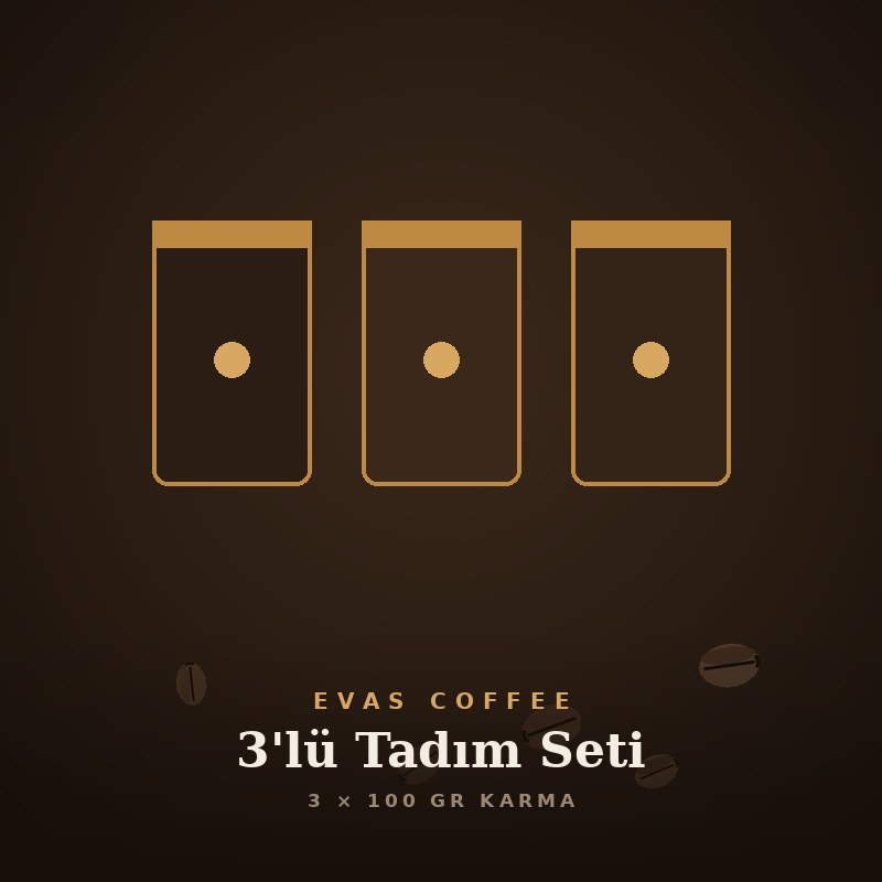 3'lü Tadım Seti